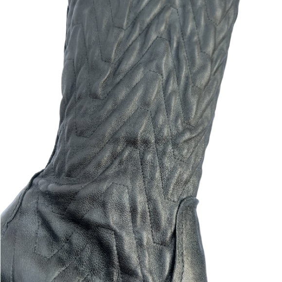 Apepazza Italian Leather Ananas Heeled Zip Up Boots - Picture 14 of 15